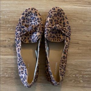 Maurices Leopard Flats